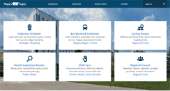 Desktop Screenshot of niagararegion.ca